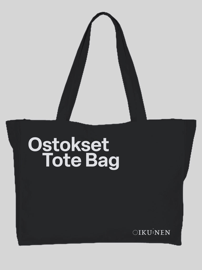 Ostokset Large Canvas Tote Bag